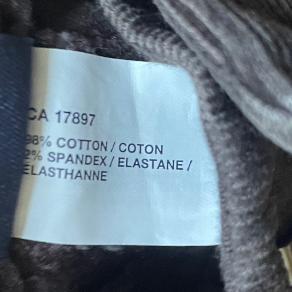 GAP Women's Dark Brown Corduroy Bermuda Shorts - Picture 10 of 10